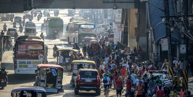 Traffic-related air pollution has emerged as a dominant source of outdoor air pollution and a significant public health concern. Photo credit: ADB.