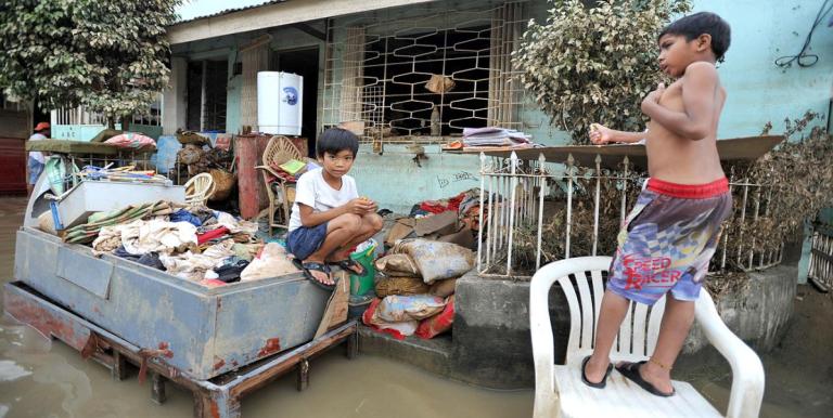 Granular data helps create tailored policies to improve infrastructure and effectively allocate assistance in high flood-risk areas. Photo credit: ADB.