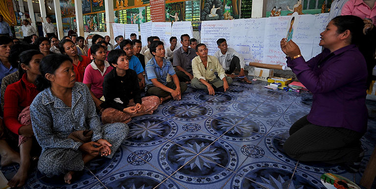 ADB has been partnering with civil society organizations to enhance implementation of its projects. Photo credit: ADB.