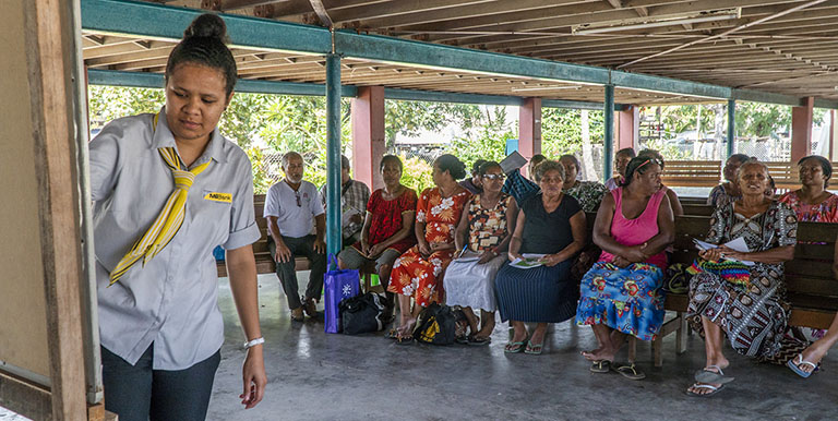 In Papua New Guinea, it is important to engage and consult with civil society, faith-based organizations, and local chiefs and elders. Photo credit: ADB.