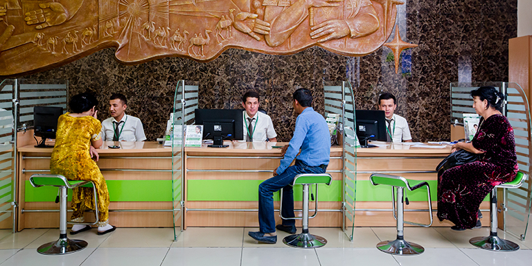 Distributed ledger technology could revolutionize Know Your Customer (KYC) procedures, which are used by banks to obtain information on their clients. Photo credit: ADB.
