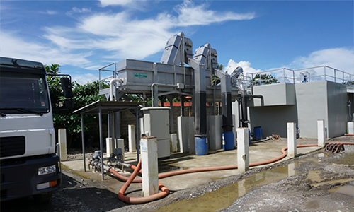 fecal sludge treatment plant