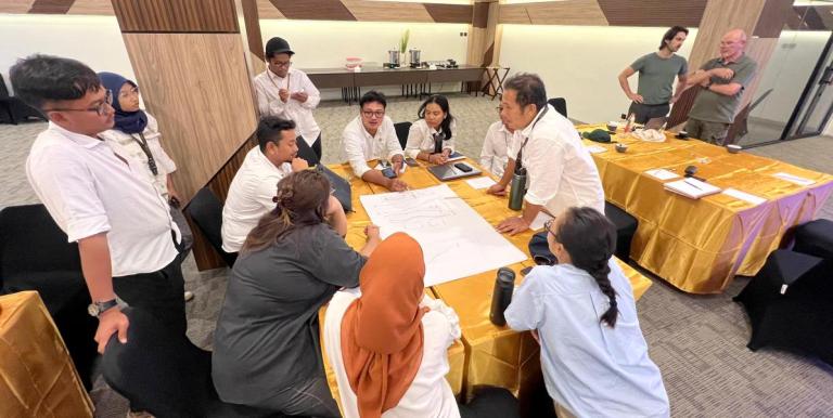 A water-sensitive approach integrates water management into all aspects of urban design. Photo credit: ADB. 