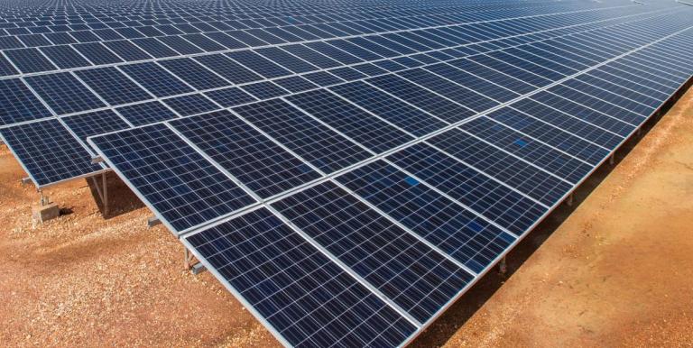 Renewable energy like solar power is helping build a cleaner, more sustainable future. Photo credit: ADB. 