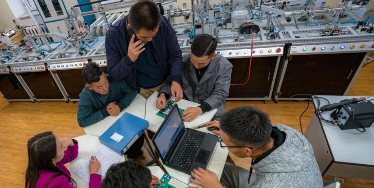 The government plays a critical role in supporting innovation at every stage—from funding research to diffusion of successful technology. Photo credit: ADB.