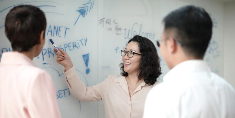 Finding a common framework for understanding circular economy activities and indicators can enable project teams and partners to succeed in mainstreaming circularity. Photo credit: ADB.