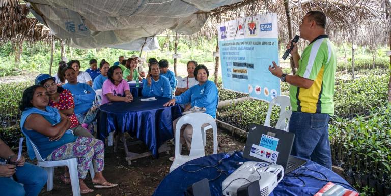 Community engagement improves the community's capacity to recover from societal disruptions. Photo credit: ADB.