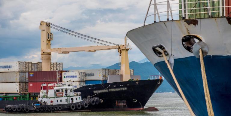 Nearly 66% of total demand for transport services originates from the production activities of other economic sectors. Photo credit: ADB.