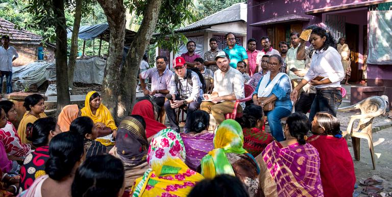 CSO involvement throughout the project cycle helps identify social risks early and develop technical solutions to local realities. Photo credit: ADB.