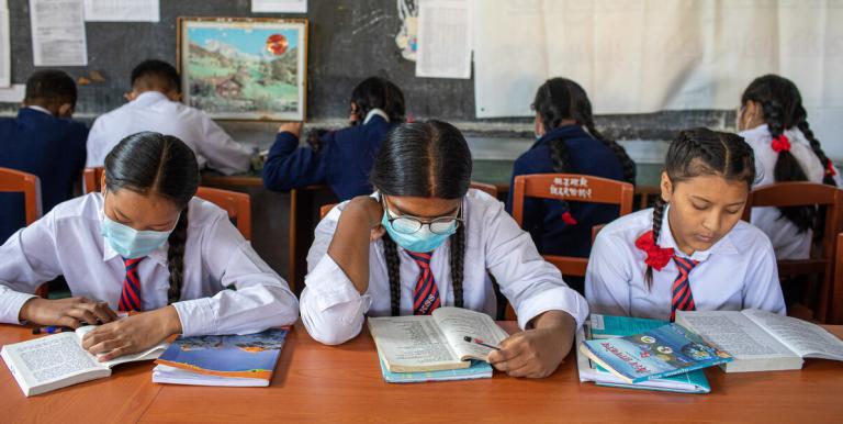 Nepal’s School Education Sector Plan aims to strengthen equity, quality, and resilience of school education. Photo credit: ADB.