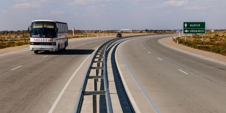 Road construction and rehabilitation typically require higher investment than other infrastructure sectors. Photo credit: ADB. 