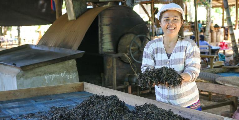In Lao PDR, 97% of women-led firms are micro or small enterprises. Photo credit: ADB.