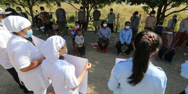 GenAI can help customize community health literacy materials, making these more inclusive and effective. Photo credit: ADB.