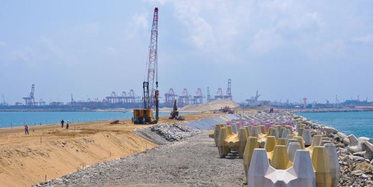 The expansion of Sri Lanka’s Colombo Port is a major step forward in enhancing maritime links and promoting regional integration for the SAARC countries. Photo credit: ADB. 