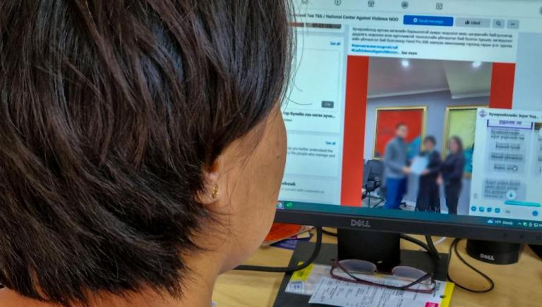 Chatbots help survivors report cases of domestic violence and aid their transition to healing. Photos by Pinky Serafica/ADB.