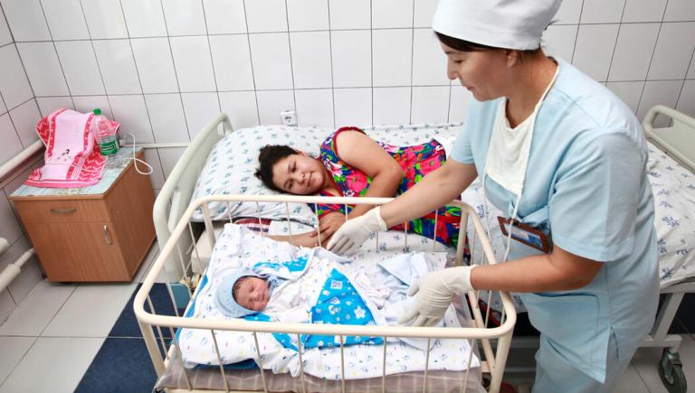 Targeted training programs for doctors, nurses and technicians help enhance service quality and promote gender-sensitive care. Photo credit: ADB.