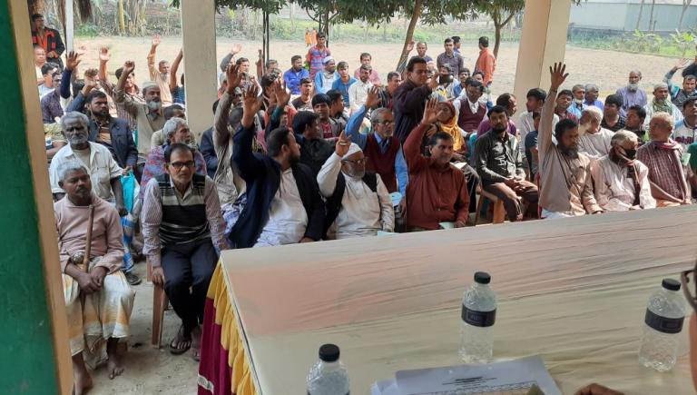 Collaborative dialogue with communities helps shape inclusive relocation solutions. Photo credit: ADB.