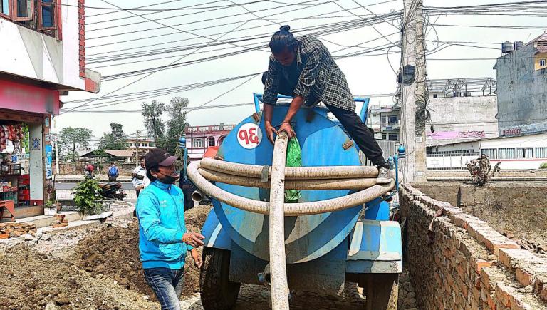 Pandemics highlight the need to better the working conditions of sanitation workers who are highly vulnerable to health risks. Photo credit: ADB.