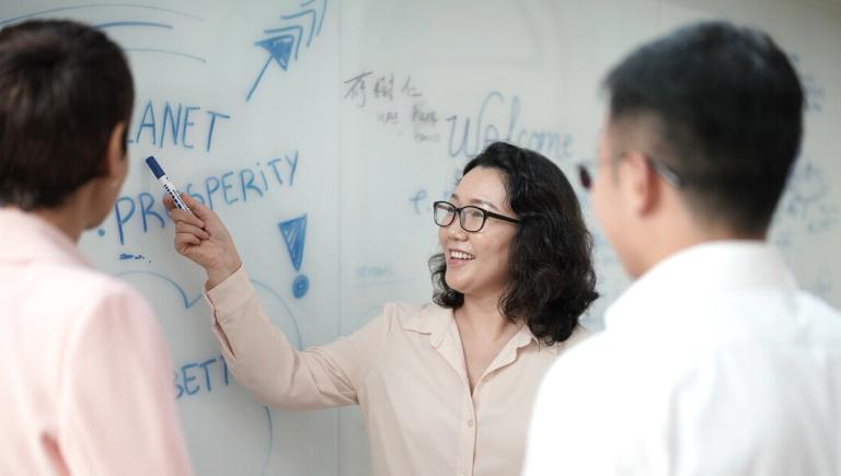 Finding a common framework for understanding circular economy activities and indicators can enable project teams and partners to succeed in mainstreaming circularity. Photo credit: ADB.