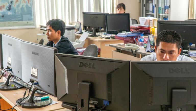 Workers increasingly need technical, cognitive, and interpersonal skills to access opportunities in a changing labor market. Photo credit: ADB. 