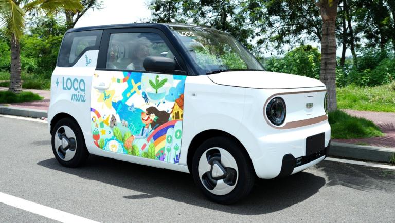 LOCA, a Vientiane-based transport tech firm, is the Lao PDR’s first and largest EV ride-hailing platform. Photo credit: LOCA. 